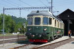 Ex SoB BDe 4/4 vor dem Depot in Koblenz, am 1.8.17.