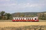 Zum Jubil�um 150 Jahre der Strecke Winterthur Koblenz f�hrt DSF am 16.08.2026 Extrafahrten durch. 
Unter anderem war auch der BDe 2/4 der ehemaligen Wohlen-Meisterschwanden-Bahn unterwegs. Solange auf der Strecke da G�terverkehr abgewickelt wurde, konnten auch Personen bef�rdert werden. Als die Industriebetriebe eingestellt wurden, war es mit dem Bahnverkehr vorbei. �brig geblieben ist einzig dieser Triebwagen (BDe 4/4). Es gab auch mal einen passenden Steuerwagen dazu. Dieser scheint nicht erhalten geblieben zu sein.