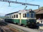 DSF - BDe 4/4 48 ( ex SOB ) im Bahnhof von Koblenz bei einer Extrafahrt zum Jubilum 150 Jahre Waldshut–Turgi am 23.08.2009