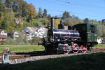 DVZO Nebenbahntreffen in Bauma.DVZO Lok Ed3/3 401 beim rangieren.16.10.16