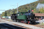 DVZO Nebenbahntreffen in Bauma.Die beiden Loks Ed3/4 2  Hinwil  und Ed3/4 51 beim rangieren in Bauma.16.10.16