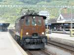 Eurovapor - Lok Be 4/4  14 bei Rangierfahrt im Bahnhof Biel/Bienne am 29.08.2009