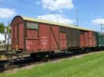 Eurovapor Sulgen - ex SBB Dienstwagen Xs 40 85 95 29 024-3 abgestellt in Sulgen am 27.05.2015