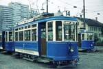 VBZ Zürich__Museumswagen Ce 2/2 Nr.2 (Bj.1928) sogenannter‘Schnelläufer’__14-09-1974