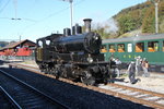 DVZO Nebenbahntreffen in Bauma.Lok Ec3/5 3(1912)der Historischen Mittel-Thurgau Bahn am 16.10.16