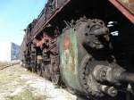 Nahaufnahme der BR 01.22  Tabaklok  der bulgarischen Staatsbahn,
aufgekauft durch schweizer Eisenbahnfreunde.
Hersteller SLM Winterthur 1935