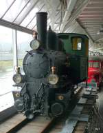 VHS / WB - Dampflok G 3/3  6 der WB im Verkehrshaus der Schweiz in Luzern am 19.03.2011