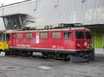 RhB - Ge 4/4 602 in der Aussenanlage des Verkehrshauses in Luzern am 09.08.2014