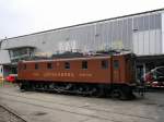 BLS / VHS - Oldtimer Be 5/7 151 im Verkehrshaus der Schweiz in Luzern am 28.02.2016