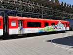 zb - Personenwagen 1 Kl.214 ausgestellt im Verkehrshaus in Luzern am 21.05.2016