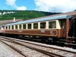 VVT - 1 + 2 Kl. Personenwagen AB 311 ( ex SBB ) im VVT Betriebsareal von St-Sulpice am 09.08.2008