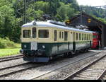 ZMB - Zu Besuch bei der ZMB der Triebwagen CFe 2/4  101 von Sihlwald am 26.06.2022