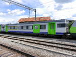 BLS - Personenwagen 1 Kl. mit Gepäckabteil  AD 50 85 81-34 000-9 in Kerzers am 15.07.2017