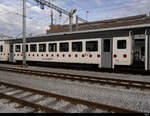 tpf - Personenwagen 2 Kl B 209 ( ex MOB ) im Bahnhof von Bulle am 19.12.2020