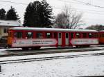 NStCM - 2 Kl. Personenwagen B  342 abgestellt in Nyon am 03.01.2009