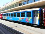 RhB - Personenwagen 2 Kl. B 2315 im Bahnhof von Chur am 07.05.2009