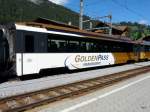 MOB - Personenwagen 2 Kl. BDs 224 in Zweisimmen am 05.09.2010