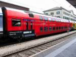 SBB - Personenwagen 2 Kl. B 50 85 26-33 050-3 im Bahnhof Olten am 25.04.2014