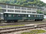Cook Rail - Personenwagen 2 Kl. B 50 85 84-43 201-4 abgestellt in Klus am 10.08.2014
