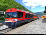 OeBB - ex SOB Steuerwagen ABDt  50 85 80-35 197-3 im Bhf. Klus am 2024.06.15