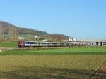 Sissach - 31.10.17 : EW IV Komposition mit eine Re 4/4.