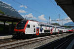 IC 2000 steuerwagen Bt 50 85 26-94 926-0 wartet am 29.07.2026 beim Bahnhof Interlaken Ost.