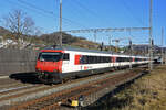 IC Steuerwagen Bt 50 85 28-94 979-7 durchfährt den Bahnhof Gelterkinden. Die Aufnahme stammt vom 31.12.2021.
