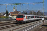 IC Steuerwagen Bt 50 85 28-94 908-6 durchfährt den Bahnhof Rupperswil. Die Aufnahme stammt vom 10.03.2022.
