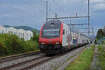 IC 2000 Steuerwagen Bt 50 85 26-94 912-0 fährt Richtung Bahnhof Lausen. Die Aufnahme stammt vom 28.08.2021.