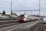 IC 2000 Steuerwagen Bt 50 85 26-94 926-0 durchfährt den Bahnhof Rupperswil.