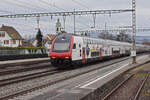 IC 2000 Steuerwagen Bt 50 85 26-94 907-0 durchfährt den Bahnhof Rupperswil. Die Aufnahme stammt vom 04.02.2022.