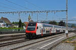 IC 2000 Steuerwagen Bt 50 85 26-94 922-9 durchfährt am 30.05.2023 solo den Bahnhof Rupperswil.