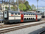 IC 2000 B 50 85 26-94 038-4 der SBB am 26.4.21 beim Bahnhof Bern abgestellt.