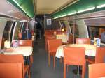 Restaurantwagen im IC nach Romanshorn in Bern.