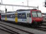 SBB - NPZ Steuerwagen Bt 50 85 29-34 915-3 mit der anschrift REV abgestellt im Bahnhof von Biel / Bienne am 15.03.2008