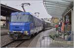 Bereits zwei Tage vor dem Fahrplanwechsel stand die MOB Ge 4/4 8001 mit ihrem GoldenPass Express in Montreux. 

9. Dezember 2022