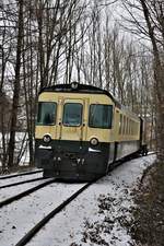 Zug  Wolfhuuser-Bahn : ABt 50 48 39-35 154-2 ex SOB und DSF Tm 2/2 II Nr.