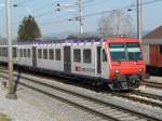 SBB - Steuerwagen Bt 50 85 29-35 971-5 unterwegs nach Luzern bei Sursee am 17.02.2008