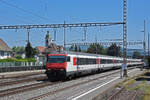IC Steuerwagen Bt 50 85 28-94 948-2 durchfährt am 25.07.2022 den Bahnhof Rupperswil.