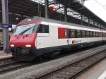 SBB - Steuerwagen 2 Kl. Bt  50 85 28-94 988-8 im Bahnhof von Olten am 27.01.2008