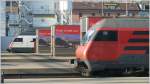 Eine ein- und eine zweistckige Steuerwagenschnauze in Zrich HB. (16.05.2009)