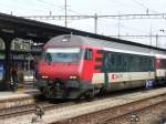 SBB - Steuerwagen Bt 50 85 28-94 958-1 im Bahnhof von Langenthal am 25.03.2010