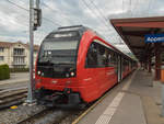 ET 1001 mit S23 nach Gossau SG in Appenzell, 14.08.2020.