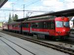 Triebwagen der Appenzeller Bahn in Appenzell am 20.08.06.