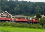 Sommerwagen der RHB in Schwendi bei Heiden.