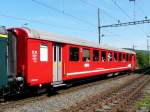 AB / RHB - Personenwagen  2 Kl. B 10 unterwegs bei einer Extrafahrt in Koblenz am 23.08.2009