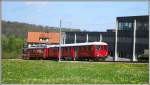 Bt31 und ABDeh 2/4 24 in Heiden. (14.04.2014)