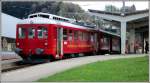 ABDeh 2/4 und Bt31 abfahrbereitin Heiden. (14.04.2014)