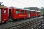 Bt 31 der RHB abgestellt in Heiden, 13.10.2014.