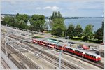 RHB zwischen Rorschach und Rorschach Hafen.(29.06.2016)